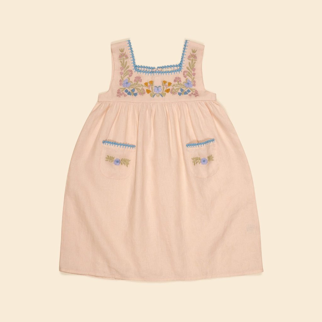 Tabitha Dress in Blush