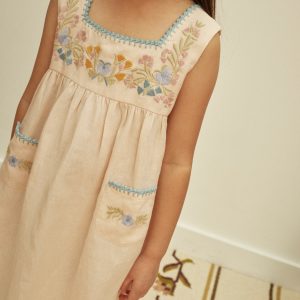 Tabitha Dress in Blush - Image 4