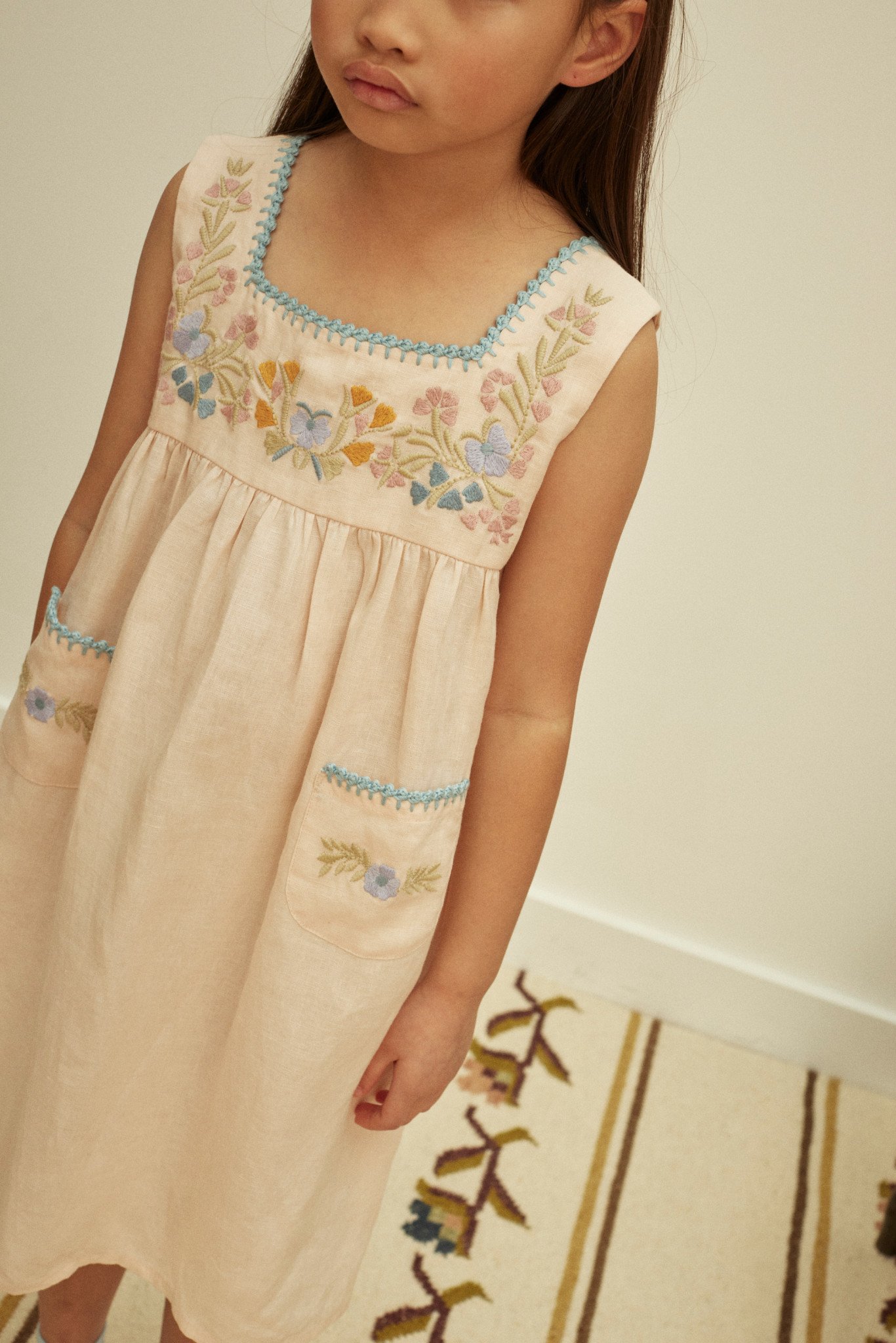Tabitha Dress in Blush - Image 4