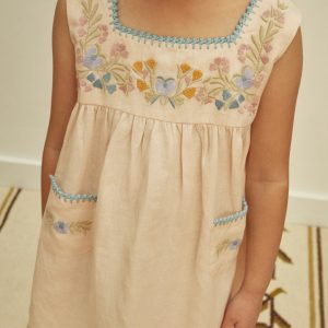 Tabitha Dress in Blush - Image 2