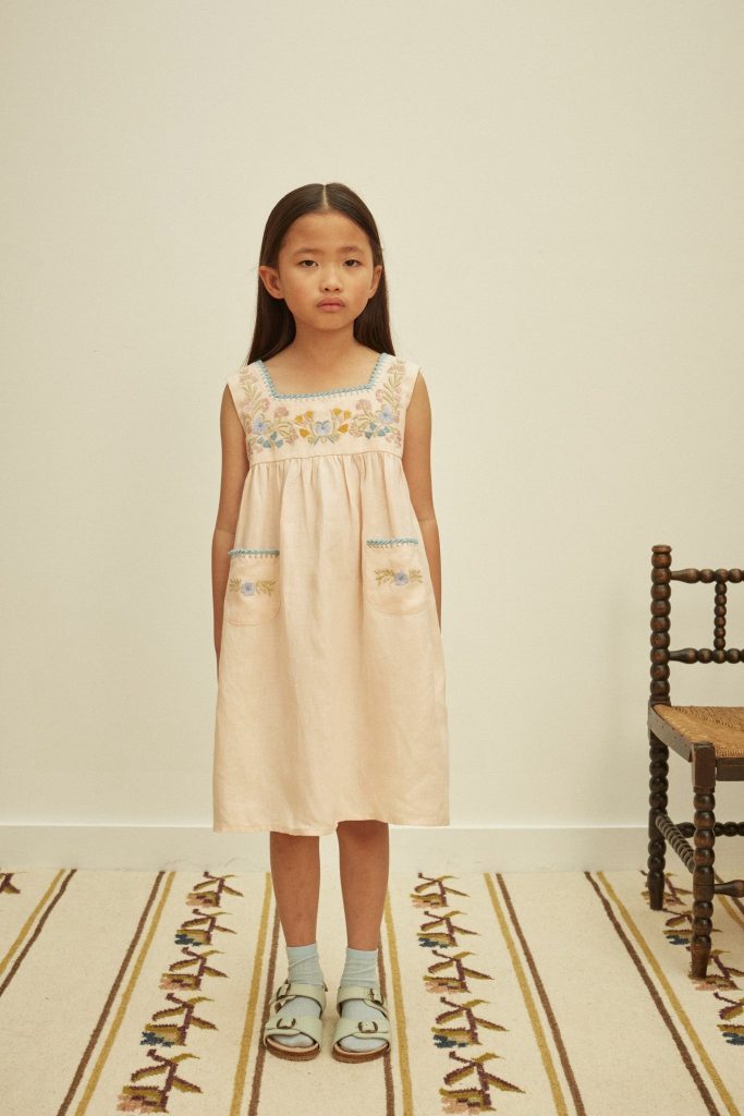 Tabitha Dress in Blush