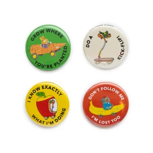 Richard Scarry Buttons - Image 1
