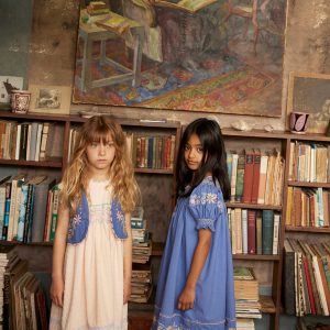 Verna Smock Dress in Azul - Image 7