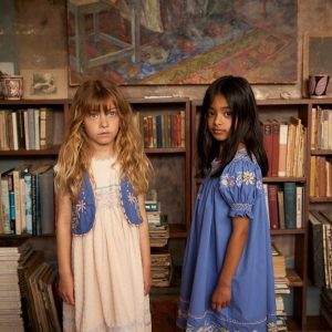 Verna Smock Dress in Azul - Image 6