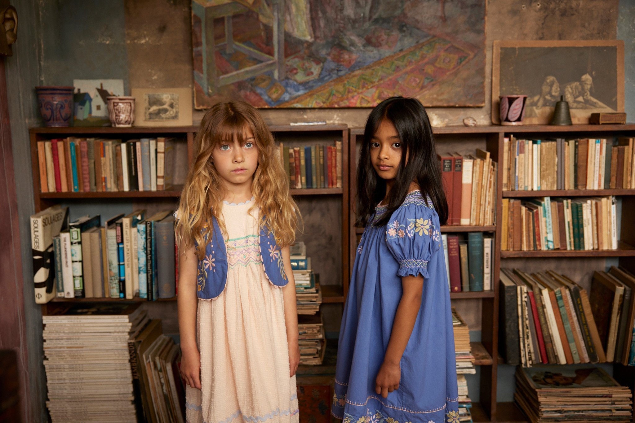 Verna Smock Dress in Azul - Image 6