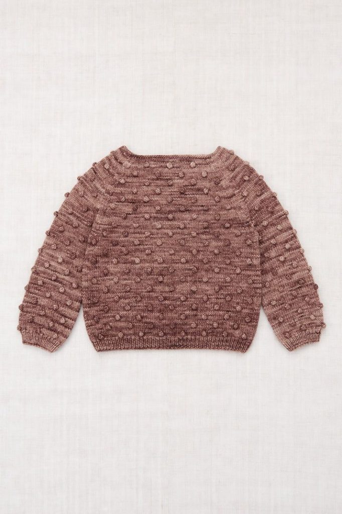 Popcorn Sweater in Affogato