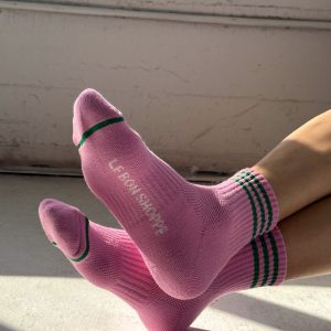 Girlfriend Socks in Rose Pink - Image 4