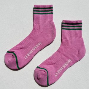 Girlfriend Socks in Rose Pink - Image 2