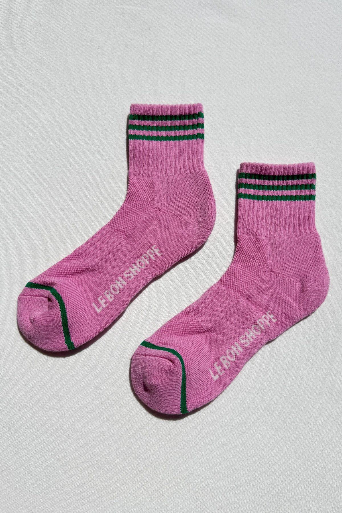 Girlfriend Socks in Rose Pink - Image 2